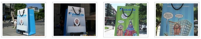 Daikin'in Eskimo'su, Alışveriş'e Çıktı