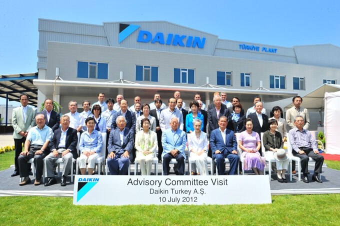 JAPON DEVLERİ TÜRKİYE'DE BULUŞARAK, DAIKIN'IN GLOBAL STRATEJİLERİNİ KONUŞTU