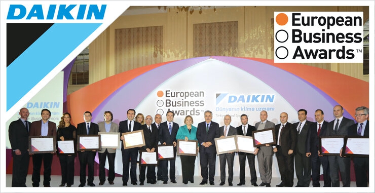 Avrupa İş Ödülleri Organizasyonun Ana Sponsoru Daikin