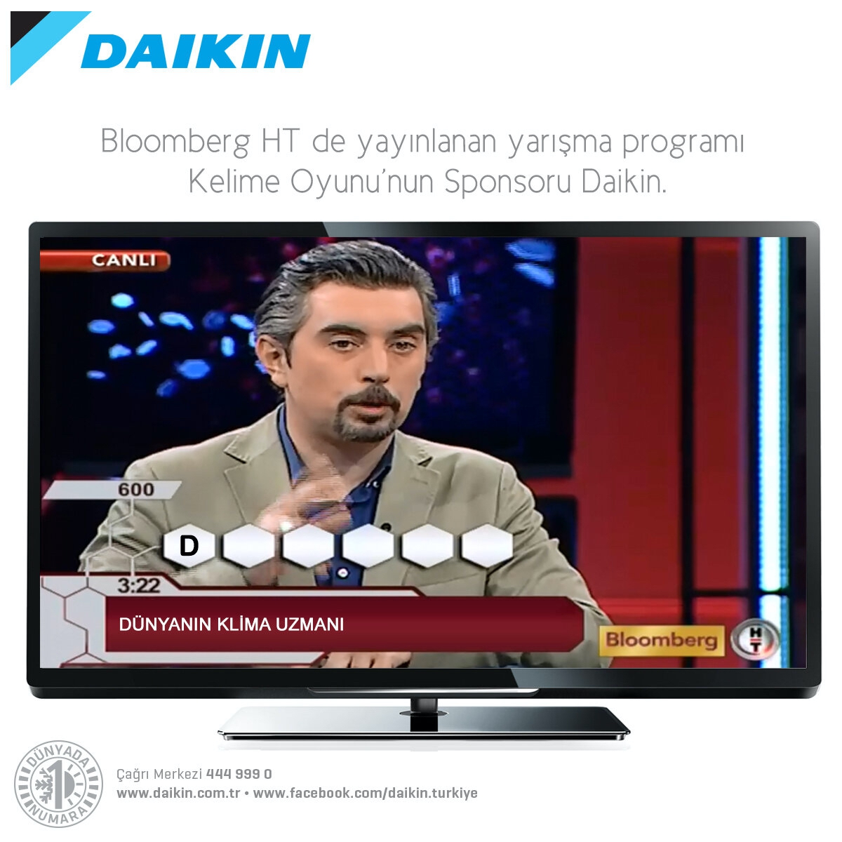 Daikin Kelime Oyunu'na Sponsor oldu!