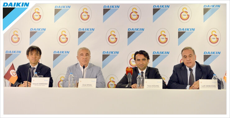 Galatasaray İle Daikin Türkiye Arasındaki Sponsorluk Anlaşması Yenilendi