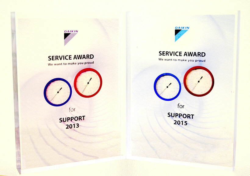 DAIKIN TÜRKİYE BELÇİKA'DAN ÖDÜLLE DÖNDÜ