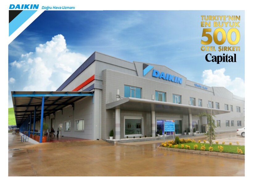 DAIKIN TÜRKİYE CAPİTAL 500 LİSTESİNDE 52 BASAMAK BİRDEN YÜKSELDİ