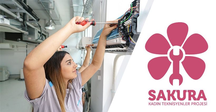 DAIKIN'İN SAKURA KADIN TEKNİSYENLERİ TABULARI YIKTI