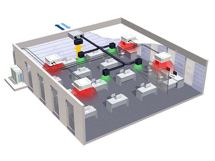 DAIKIN VAM-J İLE HAVALANDIRMADA TASARRUF VE KALİTE DEVRİ BAŞLIYOR