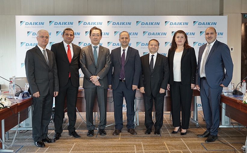 DAIKIN TÜRKİYE, SERMAYESİNİ 950 MİLYON TL ARTIRARAK 1 MİLYAR 100 MİLYON TL'YE ÇIKARDI