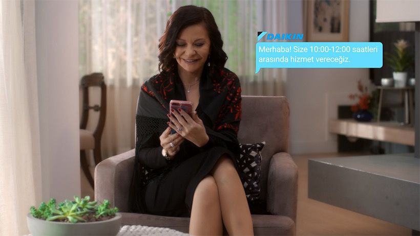 Daikin'in Yeni Kampanyası Hizmet Kalitesini Vurguluyor DAIKIN HER AN YANINDA!