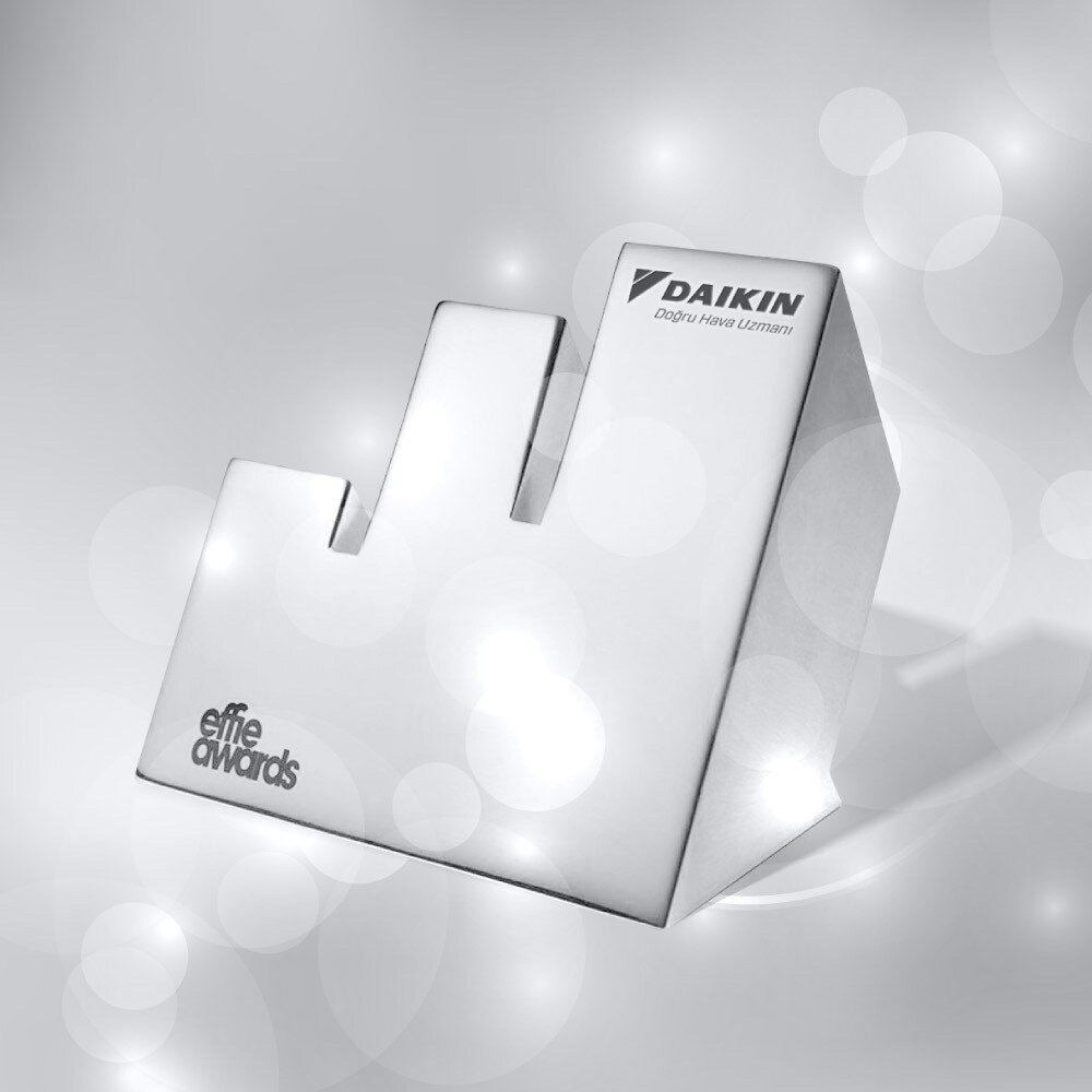 Daikin’in kombi kampanyası Gümüş Effie ödülünü getirdi.