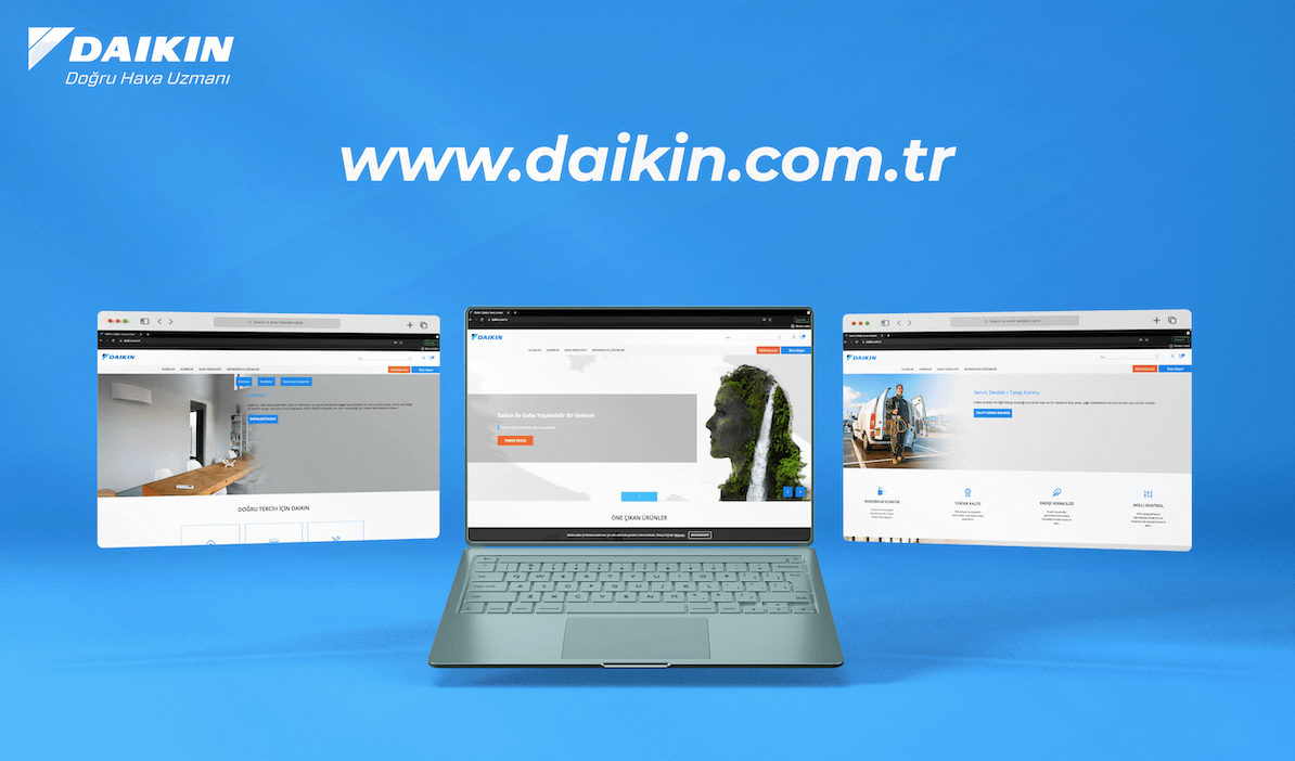 DAIKIN, E-TİCARETTE FARK YARATIYOR !