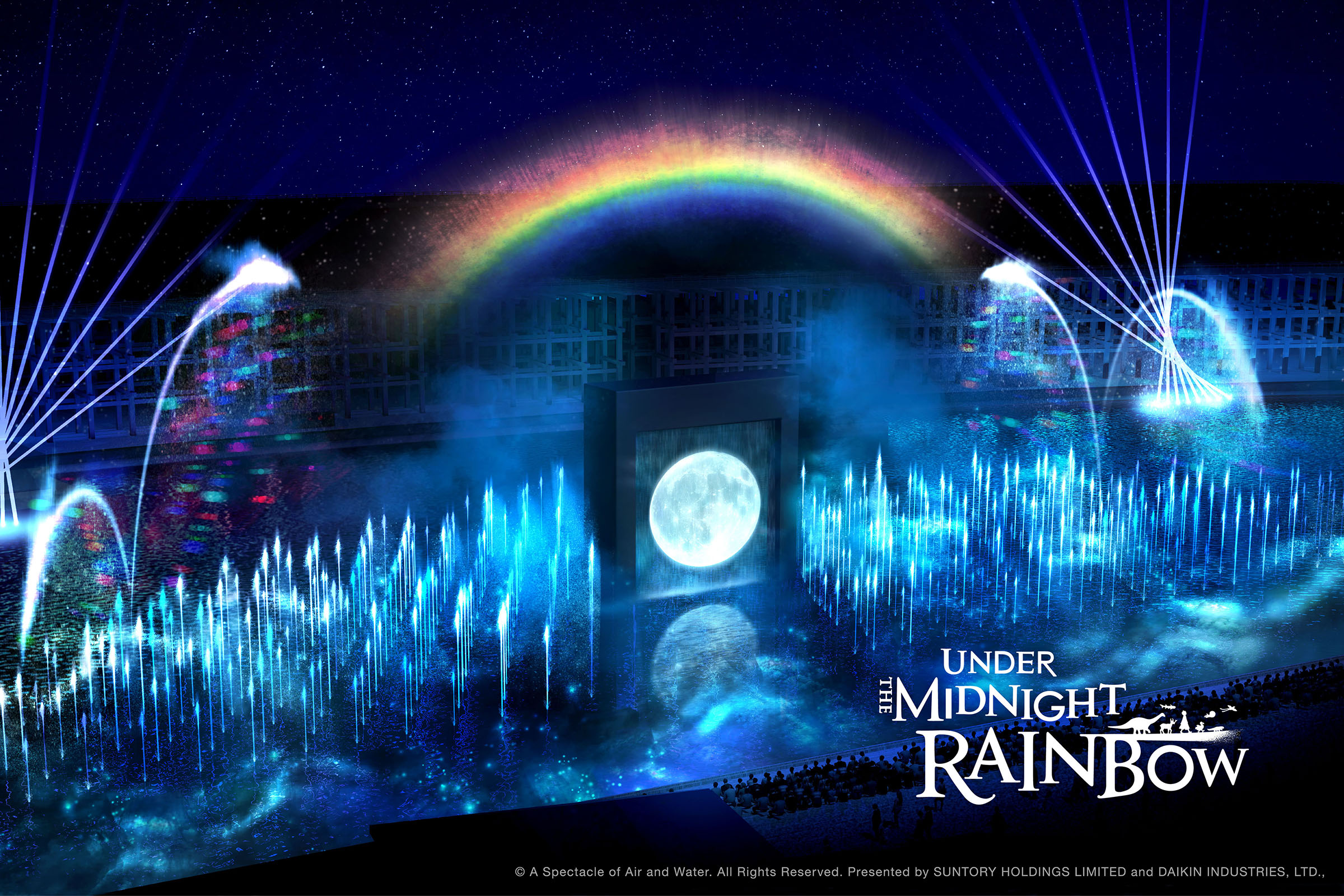 Daikin, Suntory İle Birlikte Expo 2025 Osaka, Kansai'de "Gece Yarısı Gökkuşağının Altında" Adlı Hava Ve Su Gösterisi Yapacak