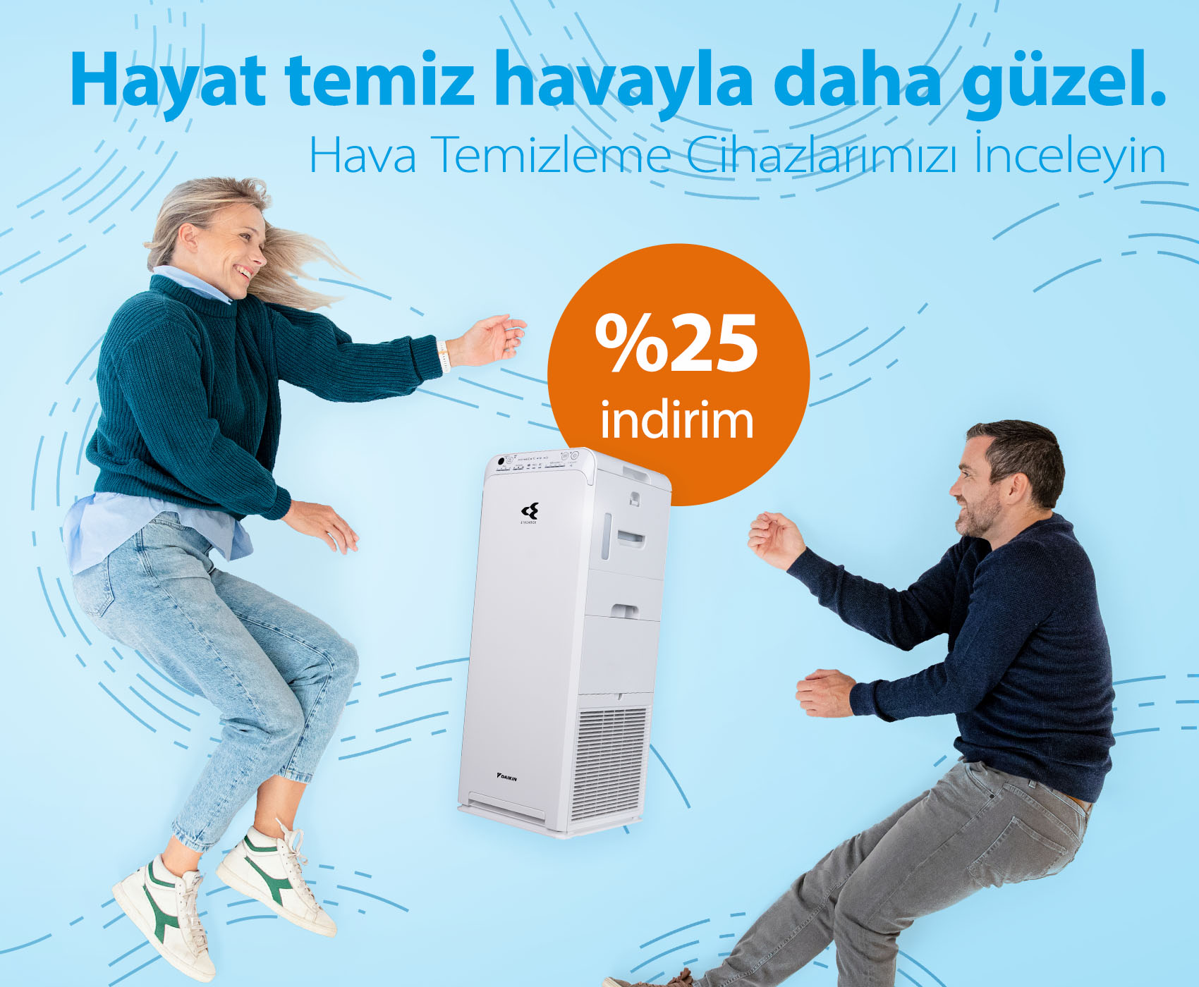 Hava Temizleme Cihazlarında %25 İndirim