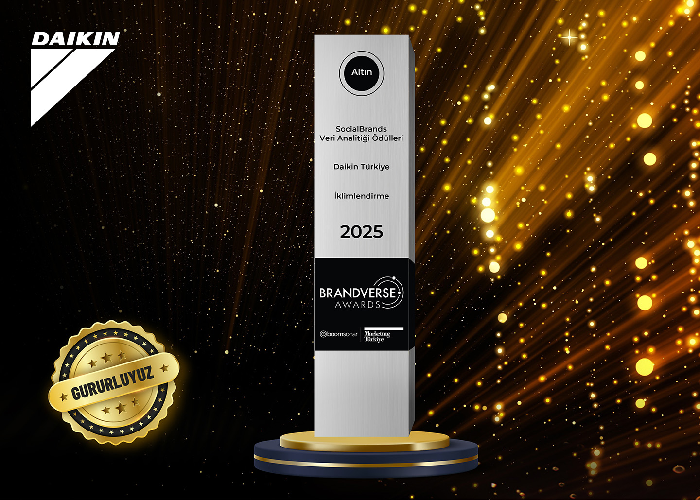 DAIKIN TÜRKİYE; İKLİMLENDİRMEDE LİDER, SOSYAL MEDYADA ZİRVE