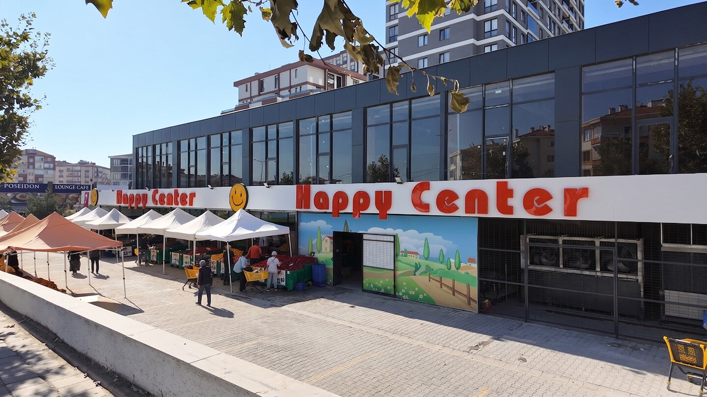  DAIKIN ENDÜSTRİYEL SOĞUTMA ÇÖZÜMLERİYLE, HAPPY CENTER MAĞAZALARINDA YERİNİ ALDI