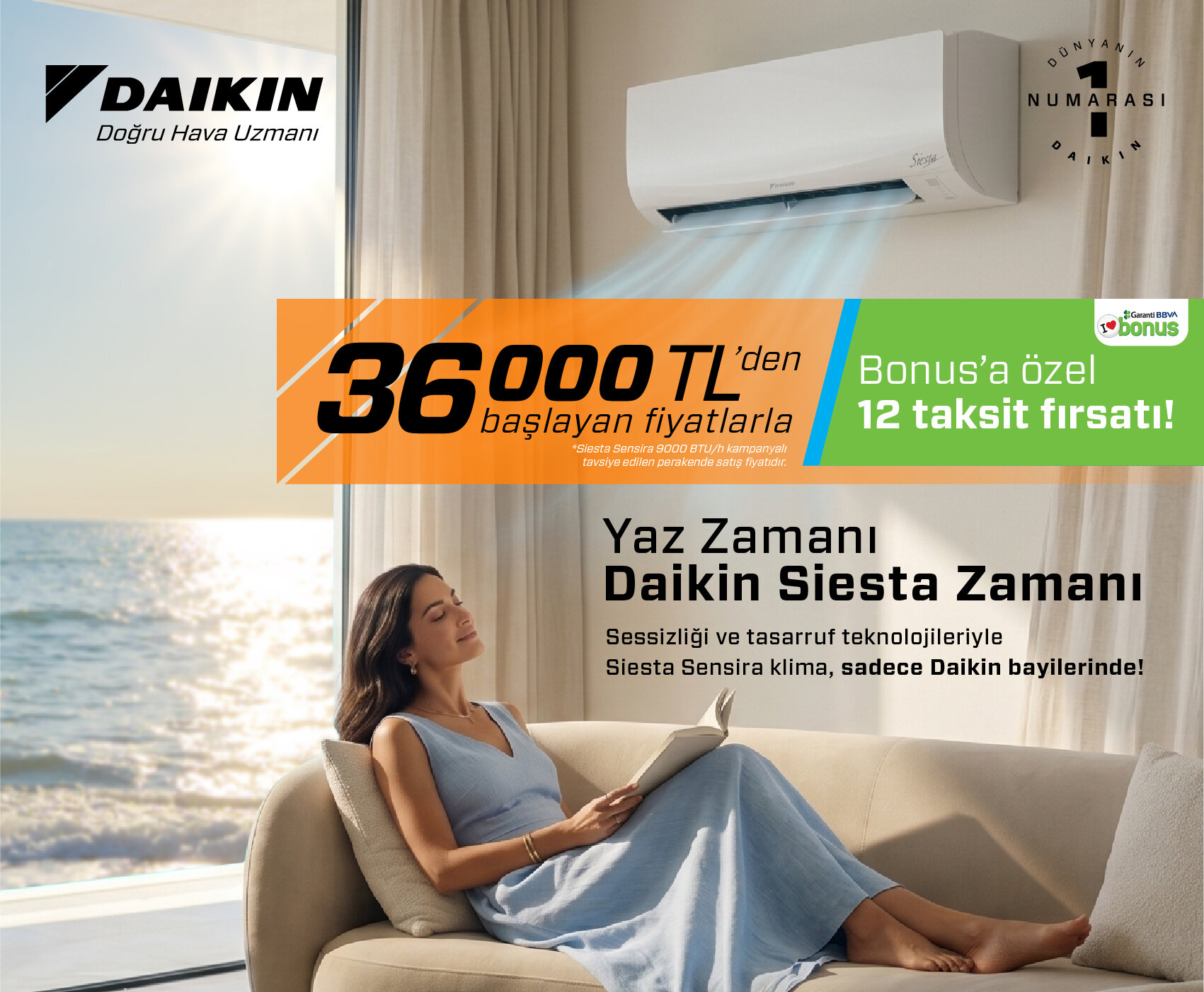 Klima siesta kampanyası