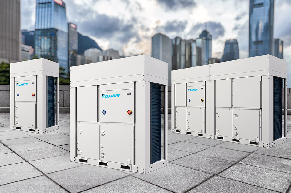 BLUEVOLUTION INVERTER KONTROLLÜ SCROLL KOMPRESÖRLÜ SOĞUTMA GRUBU VE ISI POMPASI SERİSİ