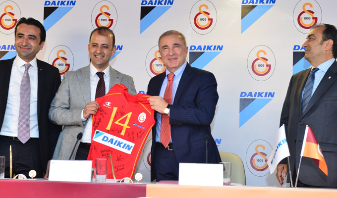 Galatasaray Bayan Voleybol Takımı'nın İsim Sponsoru Daikin Türkiye Oldu!