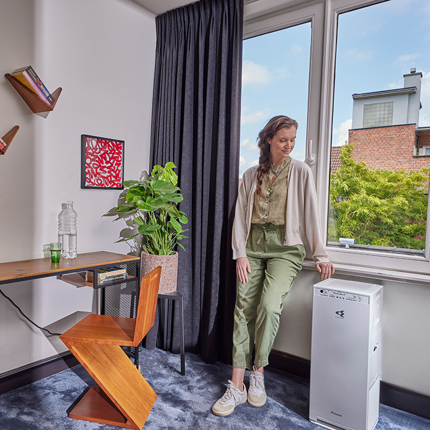 Hava Temizleme Cihazı Nemlendirmeli | MCK555AW - Beyaz - Daikin